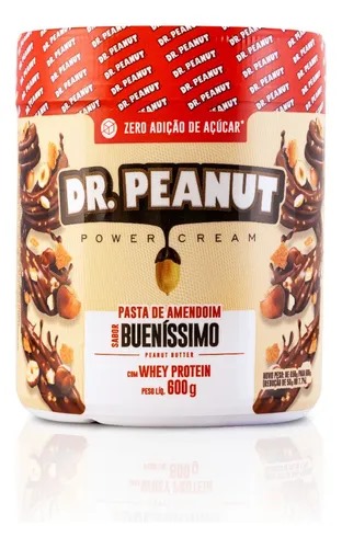 Pasta de Amendoim Bueníssimo 600g da Dr. Peanut