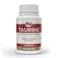 Taurine 550mg 60 cápsulas (Vitafor)