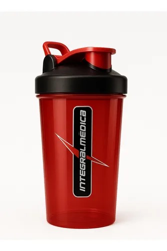 Coqueteleira Vermelha 600ml – Praticidade e Estilo