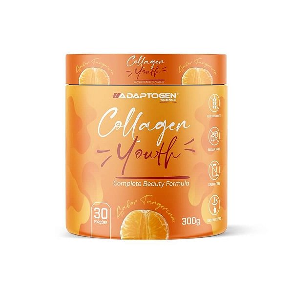 Colágeno Youth Tangerina 300g Adaptogens