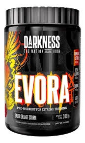 Darkness Pré Treino Évora Xt Laranja 300g