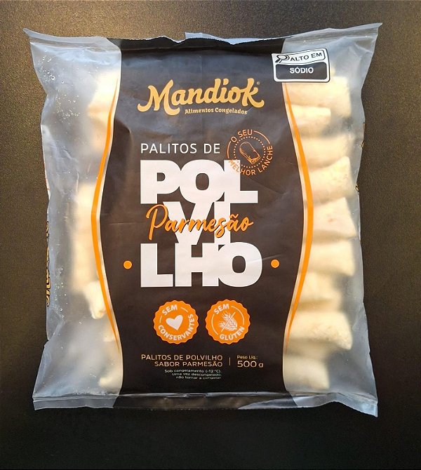 PALITO DE POLVILHO PARMESAO 500G MANDIOK