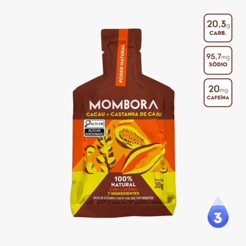 Pasta de Cacau e Castanha (com cafeína)- sache