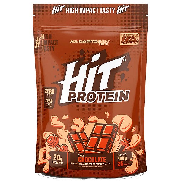 HIT PROTEIN CHOCOLATE 900G BAG