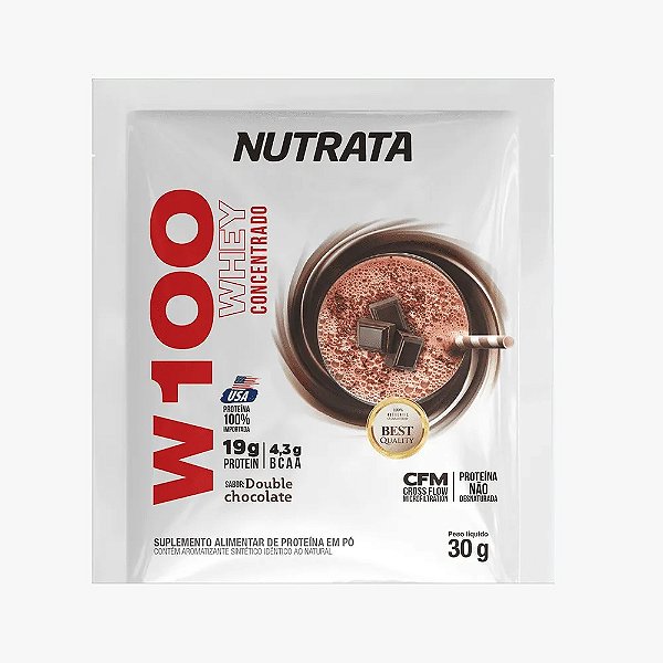 PROTEINA NUTRATA W100 WHEY CHOCOLATE SACHE 30 G