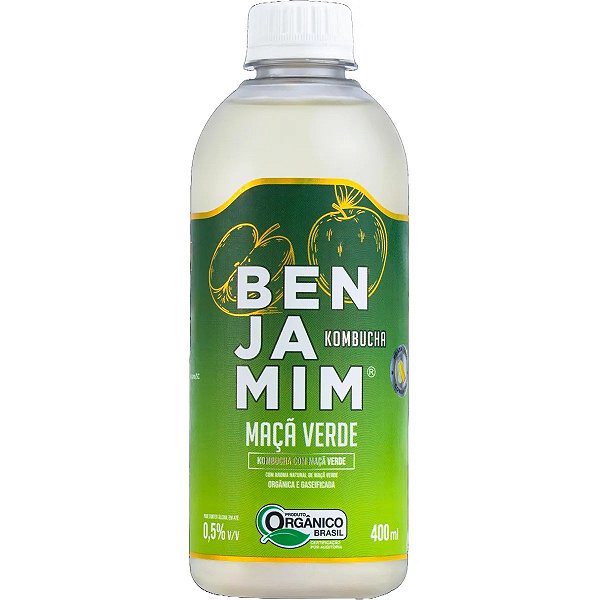BENJAMIM KOMBUCHA ORGANICA MACA VERDE 400ML