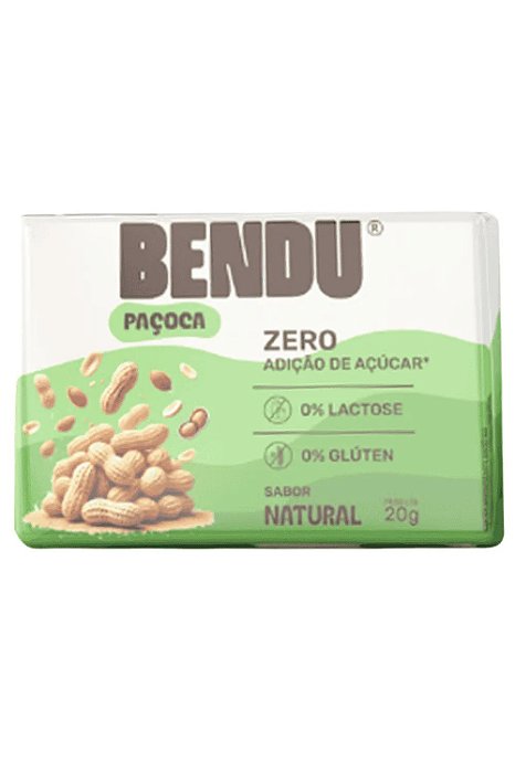 Paçoca Zero Natural - Bendu