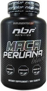 Maca Peruana black 100 tabletes - NBF