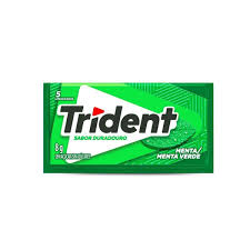 Chiclete Trident sabor Menta