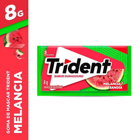 Chiclete Trident sabor Melancia