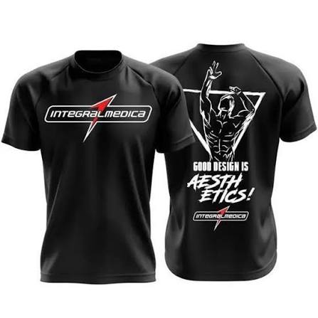 Camiseta Integralmedica Preta G1