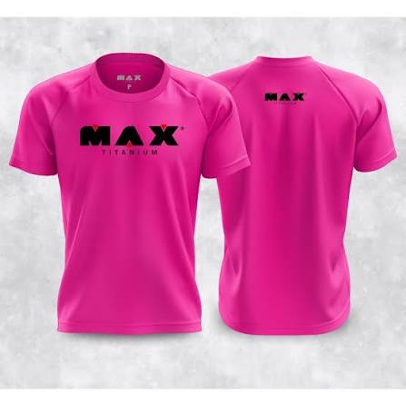 Camiseta Max Titanium Rosa – P