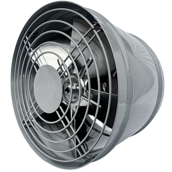 Exaustor 20cm Churrasqueira Qualitas EQ200M2 Alta Temperatura com Dimmer