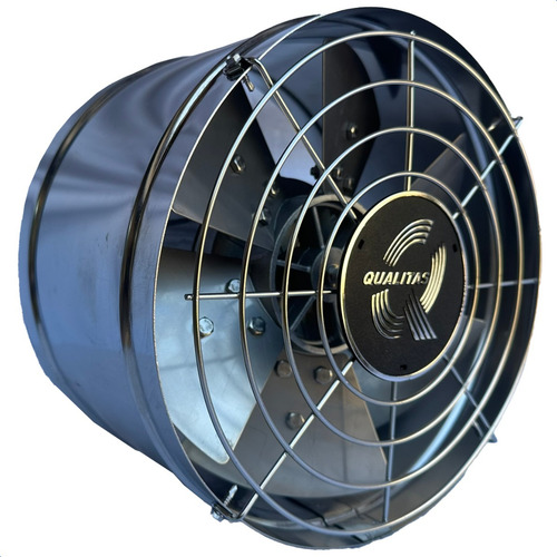 Exaustor 30cm Inox Qualitas Galpão Padaria Laboratório