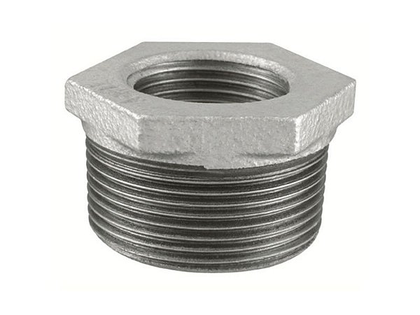 BUCHA DE REDUCAO 1 X 3/4 GALVANIZADA