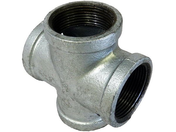 CRUZETA 1/2" GALVANIZADA