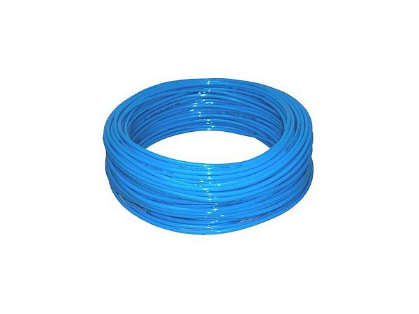 TUBO PU AZUL 6MM - METRO