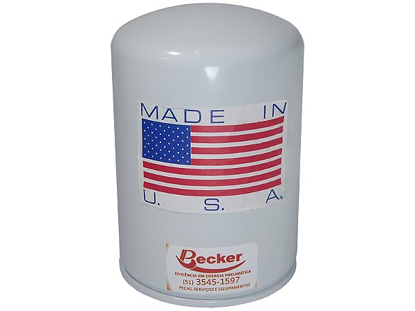 FILTRO DE OLEO 1 - 12F UNF - 5 A 30HP SIMILAR COMPAIR 57562