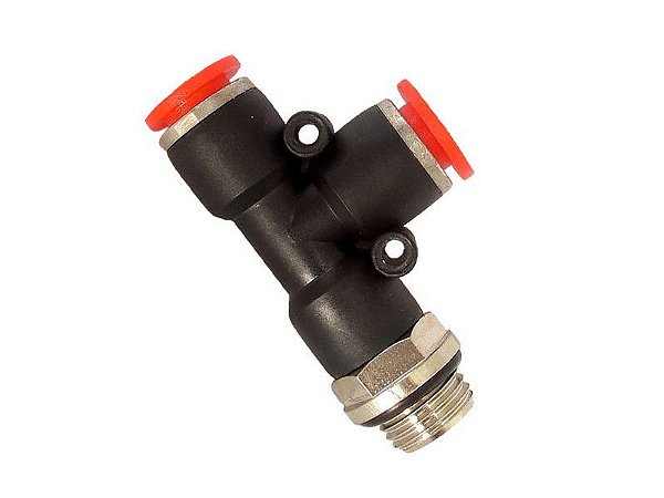 TEE UNIAO INSTANTANEO 10MM X 1/4 ROSCA LATERAL