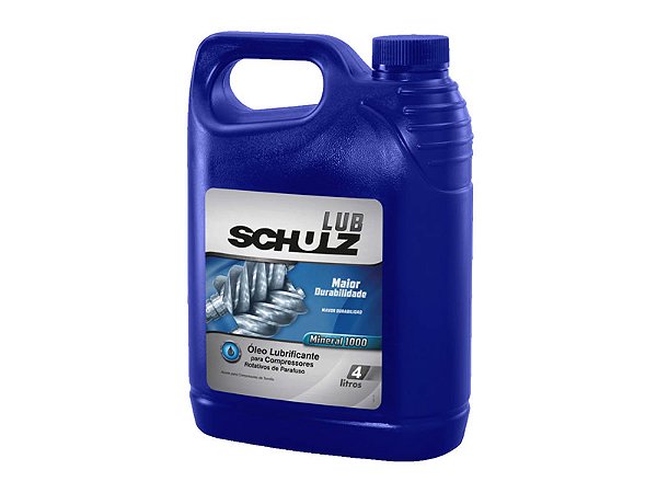 OLEO LUBSCHULZ MINERAL 4LT COMPRESSOR PARAFUSO