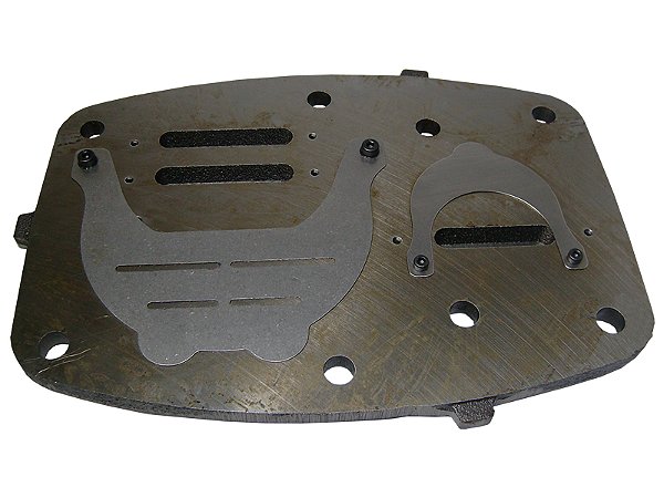 PLACA VALVULA ADM/COMP - CSL 30/40 BR (PLACA UNICA)