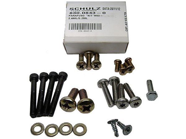 PARAFUSO KIT MSI2,6 / MSI5,2ML / CSI4BR / MSI5,2ML
