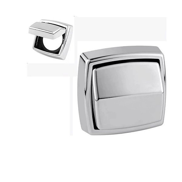 ACABAMENTO PARA VÁLVULA DE DESCARGA DECA HYDRA DOCOL CROMADO