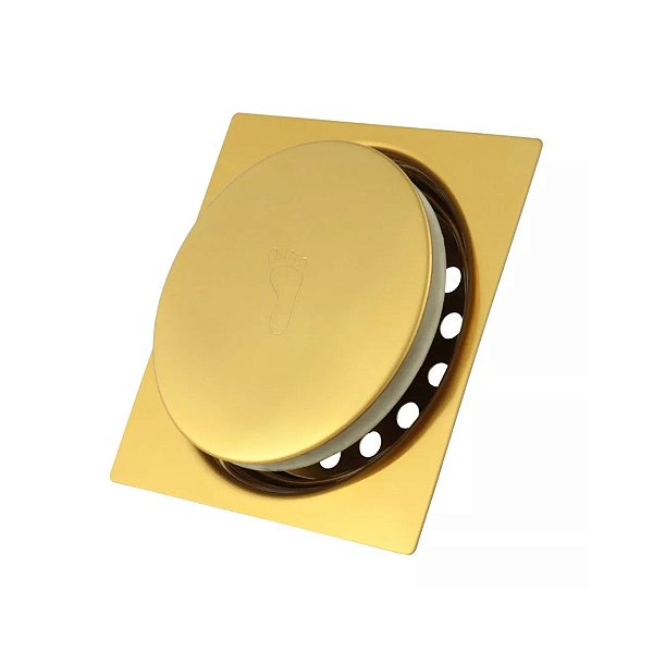 RALO CLICK 10 X 10 CM DOURADO C/ CAIXILHO