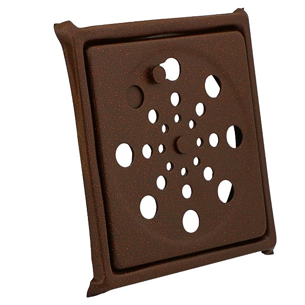 RALO GRELHA C/ CAIXILHO 10 X 10 CM AÇO CORTEN