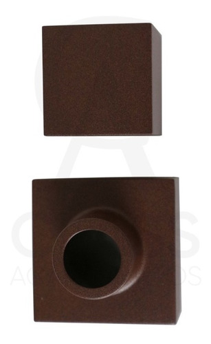 Acabamento P/ Registro Quadrado Padrão Deca Corten
