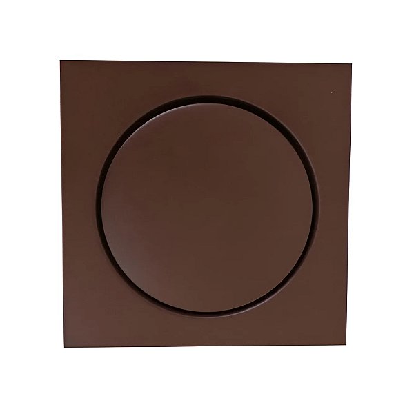 RALO CLICK POP UP INTELIGENTE ANTI ODOR INOX AÇO CORTEN 15 x 15 CM C/ PORTA GRELHA