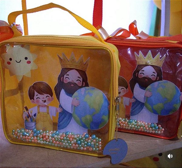 Bolsa Cristal com Pérolas