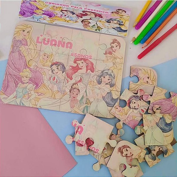 Quebra Cabeça MDF Sublimado