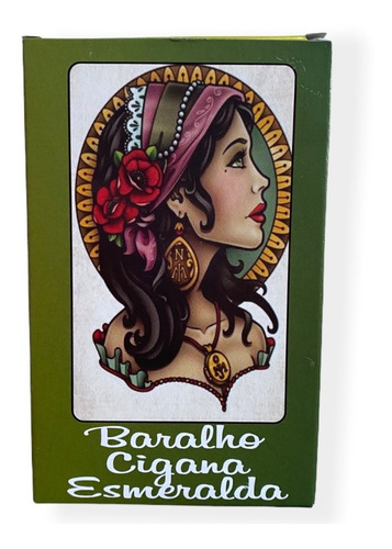 BARALHO TAROT CIGANA ESPERALDA 36 Cartas + Livro Explicativo