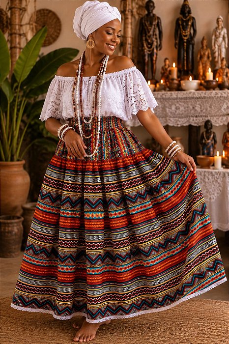 Saia Africana em Gorgurinho 4m de Roda