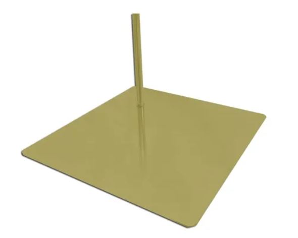 BASE PARA MANEQUIM DE 01 PINO - BEGE