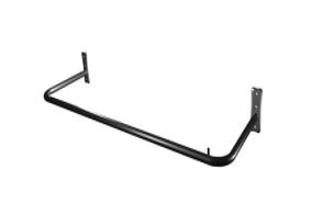 ARARA DE PAREDE RETA PRETA - 1.20MT