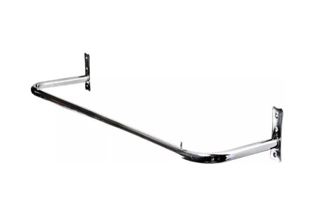 ARARA DE PAREDE RETA CROMADA - 1.20MT