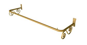 ARARA DE PAREDE VINTAGE DOURADA - 1.20MT