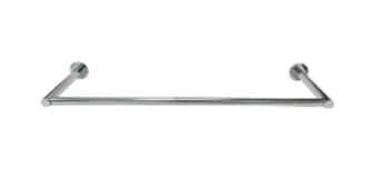 ARARA DE PAREDE FIXA RETA CROMADA - 1.50MT