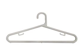 CABIDE DE PLÁSTICO TRADICIONAL REFORÇADO BRANCO - PCT C/12