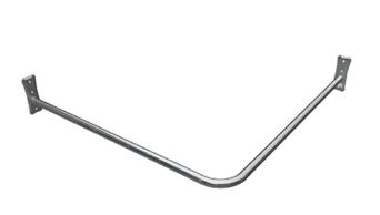 PROVADOR DE PAREDE CANTO CROMADO 90X90