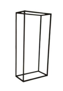 ARARA ESTRUTURA CREMALHEIRA PRETA - 1.24MT X 2.20MT