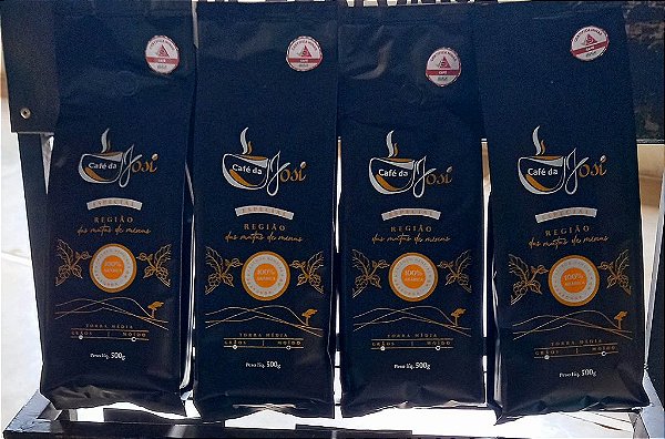 Kit 4 pacotes do Café Especial Josi GRÃOS -100% Arábica - 500g cada pacote