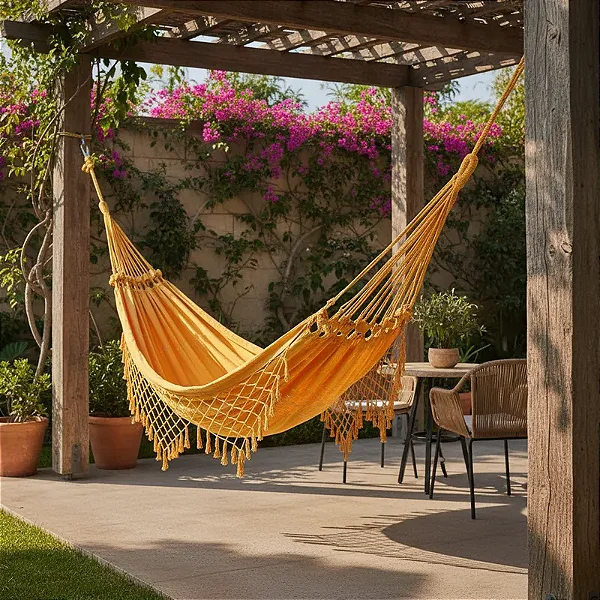 Rede de Dormir Casal Reforçada 3,80x1,50 - Aconchego e Conforto