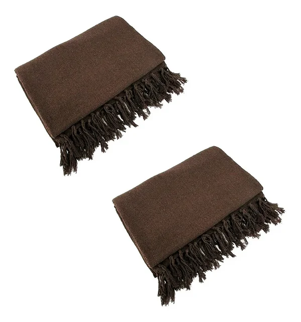 Kit 2 Mantas Para Sofá e Poltronas de Luxo 2,40 X 1,80