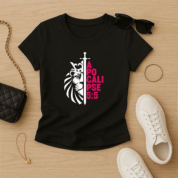 Baby Look Feminina Cristã Apocalipse 5