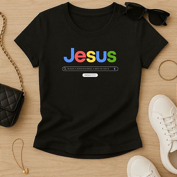 Baby Look Feminina Cristã Jesus Google