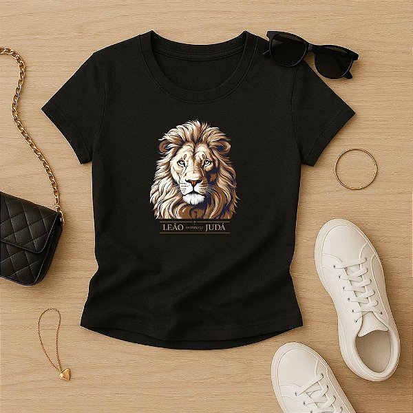 Baby Look Feminina Cristã Leão