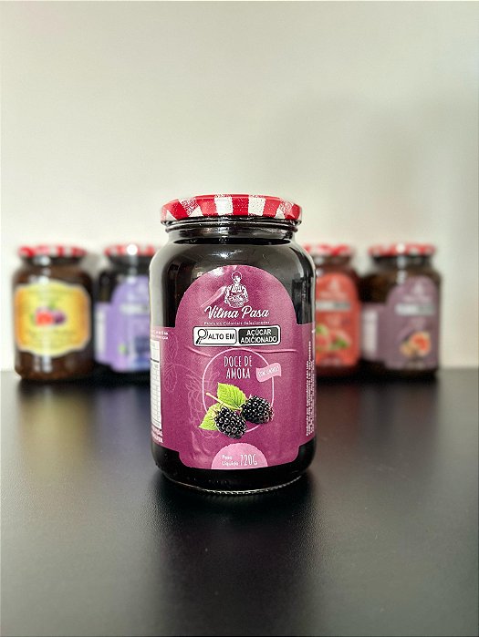 Geleia Colonial de Amora Vilma Pasa – 720g | Sem Conservantes